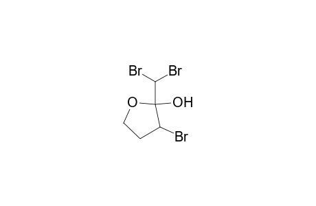 3-Bromo-2-(dibromomethyl)-2-hydroxytetrahydrofuran