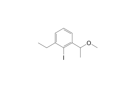 1-Ethyl-2-iodanyl-3-(1-methoxyethyl)benzene
