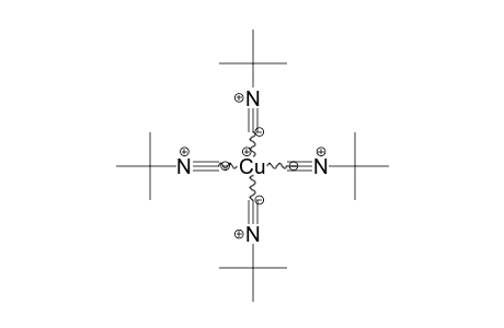 Tetrakis(T-butylisocyanato) copper(I) cation