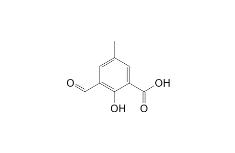 3-formyl-2-hydroxy-5-methyl-benzoic acid