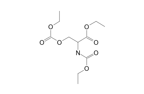 L-Serine, N,o-bis(ethoxycarbonyl)-, ethyl ester