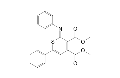 Dimethyl 6-Phenyl-2-(phenylimino)-2H-thiopyran-3,4-dicarboxylate