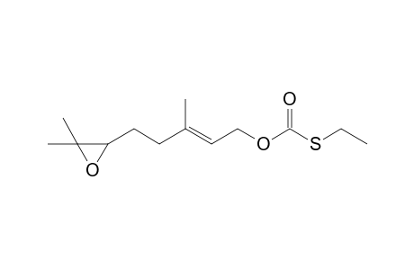 S-Ethyl 3,7-Dimethyl-6,7-epoxyoct-2-en-1-yl thiocarbonate