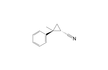 (1S,2S)-2-methyl-2-phenylcyclopropane-1-carbonitrile