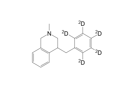 4-(2 3,4,5,,6-Pentadeuterobenzyl)-2-methyl-1,2,3,4-tetrahydroisoquinoline