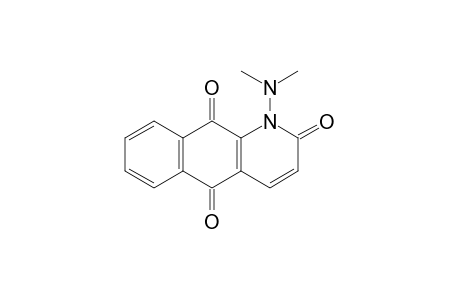 2-Oxo-1-(N,N-dimethylamino)-1,2-dihydro-1-azaanthraquinone