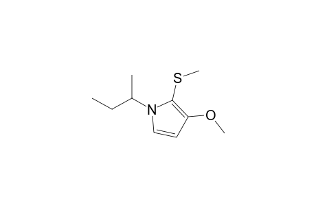 1-sec-Butyl-3-methoxy-2-methylsulfanylpyrrole