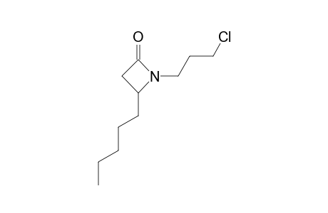1-(3-CHLOROPROPYL)-4-PENTYLAZETIDIN-2-ONE