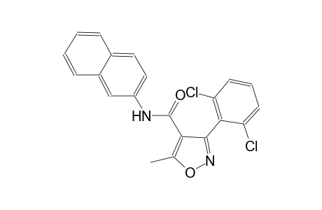 3-(2,6-dichlorophenyl)-5-methyl-N-(2-naphthyl)-4-isoxazolecarboxamide