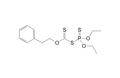 O,O-Diethylthiophosphoryl(2'-phenylethyl)-xanthate