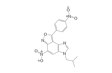 3-Isobutyl-8-(4-nitrophenyl)-5-nitro-3H-imidazo[4,5-e]-[2,1]benzoxazole