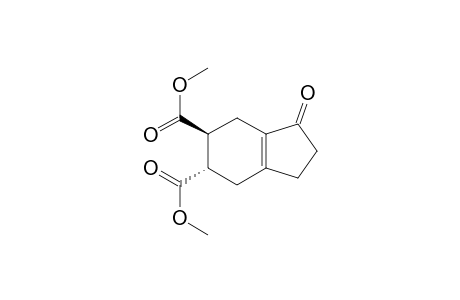 1H-Indene-5,6-dicarboxylic acid, 2,3,4,5,6,7-hexahydro-1-oxo-, dimethyl ester, trans-