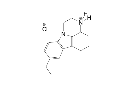 8-ethyl-2,3,3a,4,5,6-hexahydro-1H-pyrazino[3,2,1-jk]carbazol-3-ium chloride