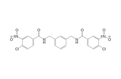 4-chloro-N-(3-{[(4-chloro-3-nitrobenzoyl)amino]methyl}benzyl)-3-nitrobenzamide