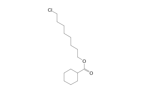 Cyclohexanecarboxylic acid, 8-chlorooctyl ester