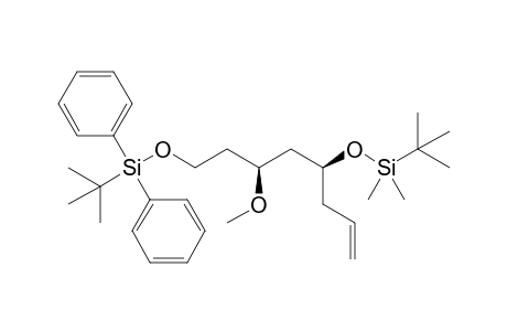 (4S,6S)-4-(tert-Butyl-dimethyl-silanyloxy)-8-tert-butyldiphenylsilanyloxy-6-methoxy-oct-1-ene