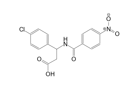 3-(4-chlorophenyl)-N-(4-nitrobenzoyl)-beta-alanine