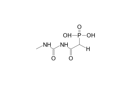 2-N-(N-METHYLUREIDO)-2-OXOETHYLPHOSPHONIC ACID