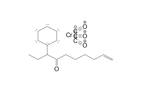 Chromium, tricarbonyl-[.eta.-6-(3-phenyldec-9-en-4-one)]