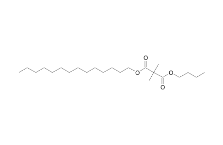 Dimethylmalonic acid, butyl tetradecyl ester