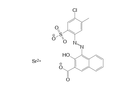 2-Amino-5-chloro-p-toluolsulfonic acid->3-hydroxy-2-naphthoic acid Sr salt