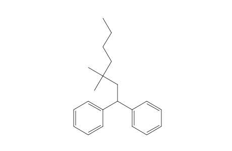 Benzene, 1,1'-(3,3-dimethylheptylidene)bis-