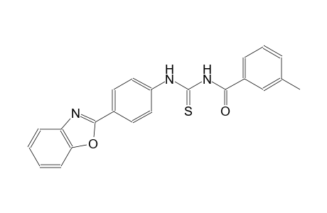 thiourea, N-[4-(2-benzoxazolyl)phenyl]-N'-(3-methylbenzoyl)-