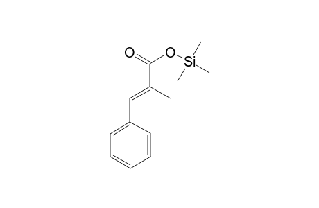 Cinnamic acid <.alpha.-methyl->, mono-TMS
