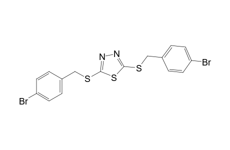 2,5-bis[(p-bromobenzyl)thio]-1,3,4-thiadiazole