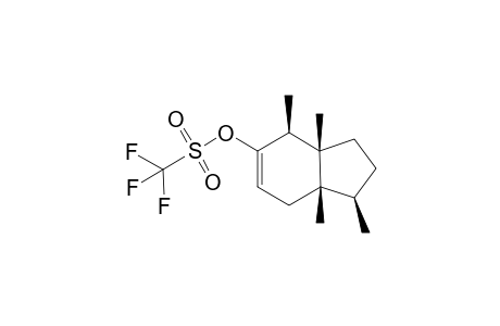 Trifluoromathanesulfonic acid 8-(1,4,5,9-tetramethylbicyclo[4.3.0]non-8-enyl) ester