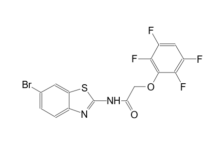 N-(6-bromo-1,3-benzothiazol-2-yl)-2-(2,3,5,6-tetrafluorophenoxy)acetamide