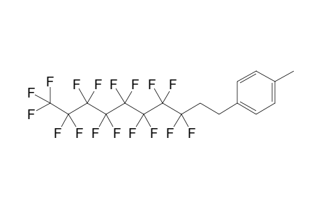 1-(3,3,4,4,5,5,6,6,7,7,8,8,9,9,10,10,10-heptadecafluorodecyl)-4-methyl-benzene