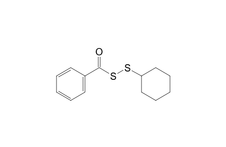 benzenecarbothioic acid S-(cyclohexylthio) ester