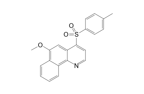 6-Methoxy-4-(4-toluenesulfonyl)benzo[h]quinoline