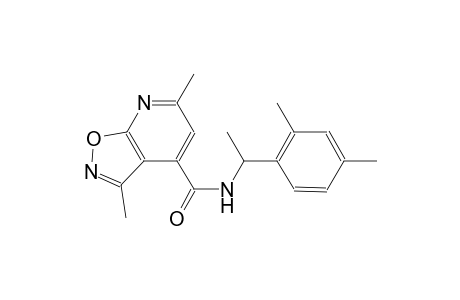 isoxazolo[5,4-b]pyridine-4-carboxamide, N-[1-(2,4-dimethylphenyl)ethyl]-3,6-dimethyl-