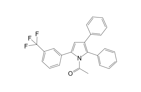 1-{5-[3-(Trifluoromethyl)phenyl]-2,3-diphenyl-1H-pyrrol-1-yl}ethanone