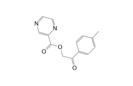 2-(4-methylphenyl)-2-oxoethyl 2-pyrazinecarboxylate