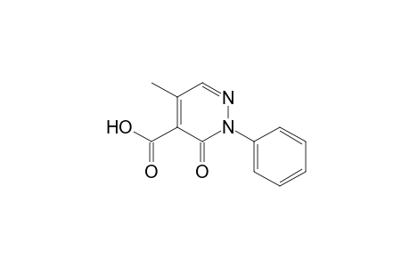 4-Pyridazinecarboxylic acid, 2,3-dihydro-5-methyl-3-oxo-2-phenyl-
