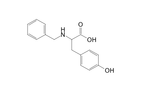 2-(benzylamino)-3-(4-hydroxyphenyl)propanoic acid