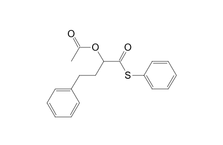 1-[(Phenylthio)carbonyl]-3-phenylpropyl acetate