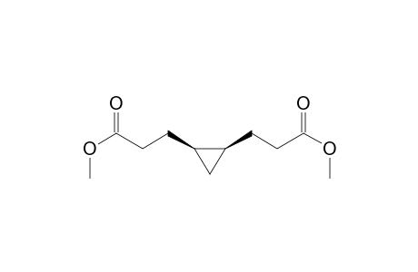 1,2-Cyclopropanedipropanoic acid, dimethyl ester, cis-