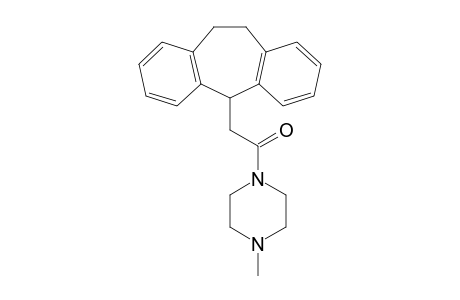 Piperazine, 1-[(10,11-dihydro-5H-dibenzo[a,d]cyclohepten-5-yl)acetyl]-4-methyl-