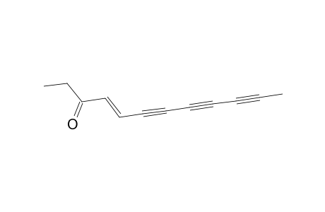 4-Dodecene-6,8,10-triyn-3-one, (E)-