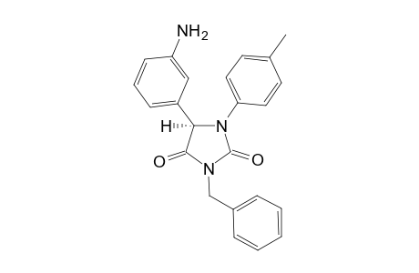 (R)-5-(3-Amino-phenyl)-3-benzyl-1-p-tolyl-imidazolidine-2,4-dione
