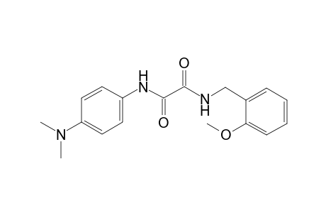 Oxamide, N-(2-methoxybenzyl)-N'-(4-dimethylaminophenyl)-