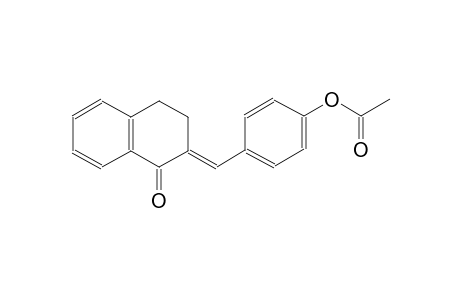 4-[(E)-(1-oxo-3,4-dihydro-2(1H)-naphthalenylidene)methyl]phenyl acetate