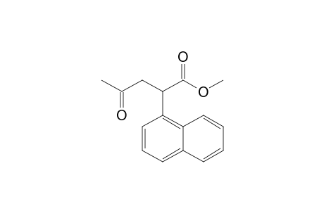 2-(1-Naphthyl)-4-oxopentanoic acid methyl ester