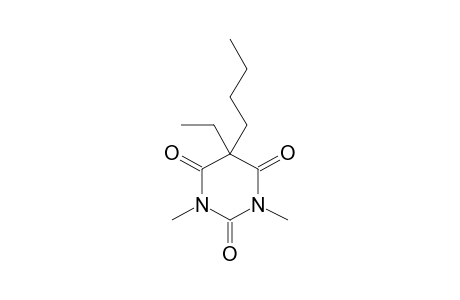 2,4,6(1H,3H,5H)-Pyrimidinetrione, 5-butyl-3-ethyl-1,3-dimethyl-