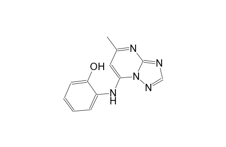 2-[(5-methyl[1,2,4]triazolo[1,5-a]pyrimidin-7-yl)amino]phenol