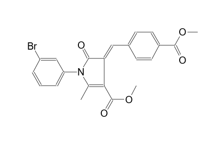 1H-pyrrole-3-carboxylic acid, 1-(3-bromophenyl)-4,5-dihydro-4-[[4-(methoxycarbonyl)phenyl]methylene]-2-methyl-5-oxo-, methyl ester, (4E)-
